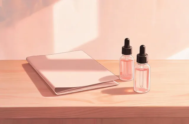 Niacinamide serum procurement communication sketch